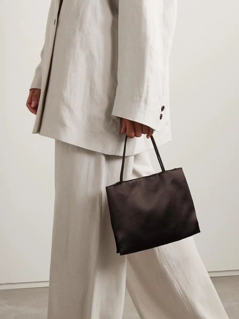 The Row Cecily Silk-Satin Tote Size ONE SIZE - 4 Thumbnail