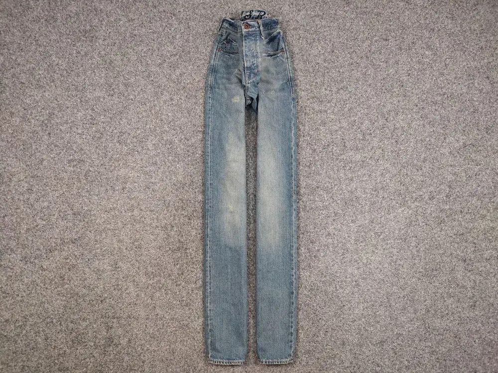 Polo Ralph Lauren Vintage 90s Polo Ralph Lauren Distressed Washed Denim Jeans Size US 31 - 1 Thumbnail