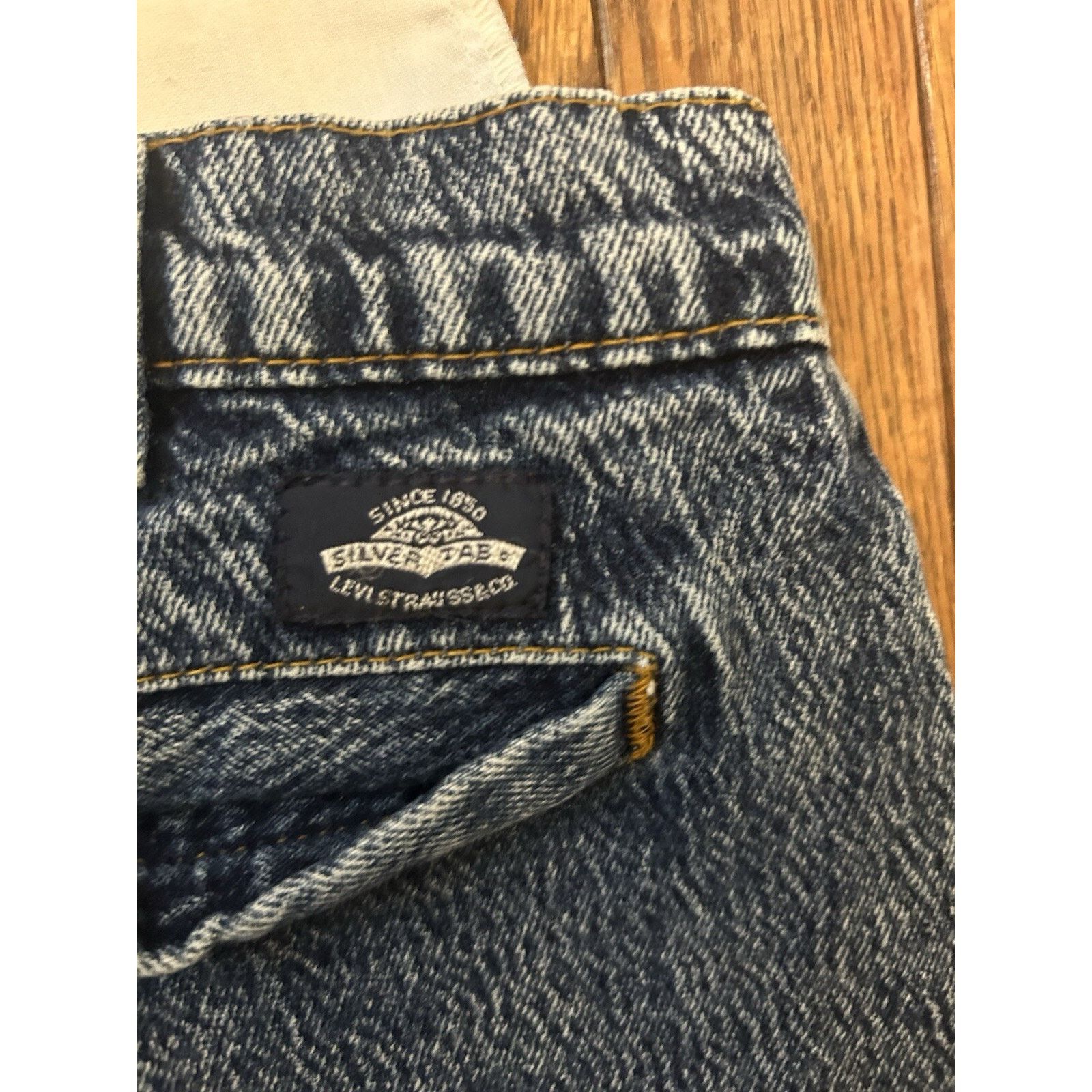 Levi's 1980s Levi Silvertab Jeans 36x32 Size US 36 / EU 52 - 3 Thumbnail