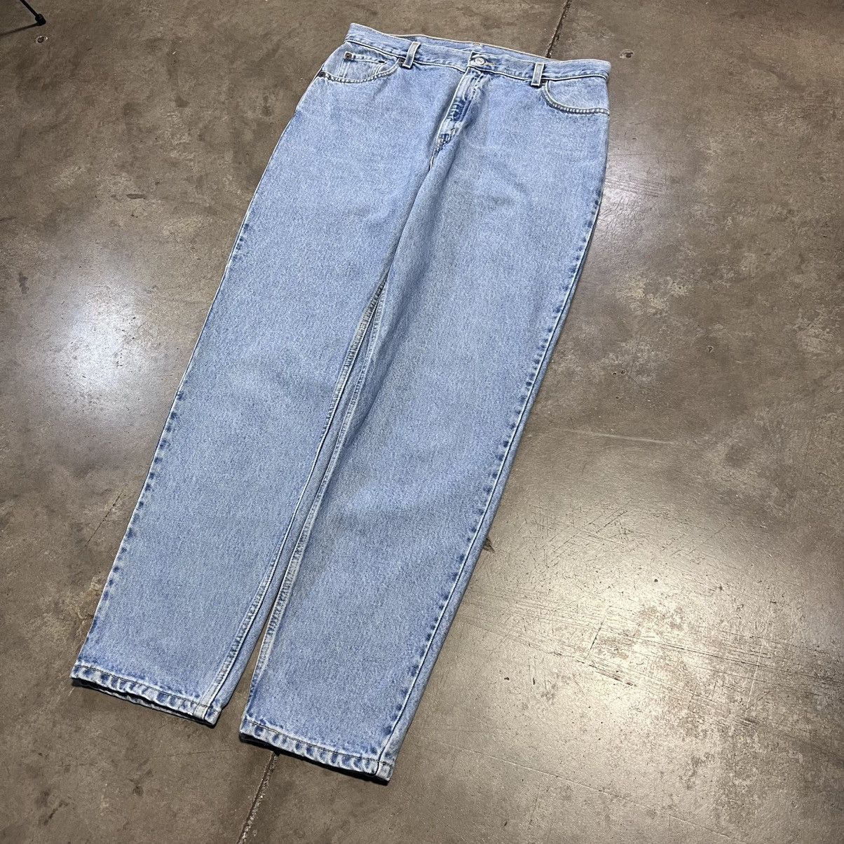 Levi's Vintage Y2K Levis 550 Denim Jeans Faded Western Regular Fit Size US 35 - 6 Thumbnail