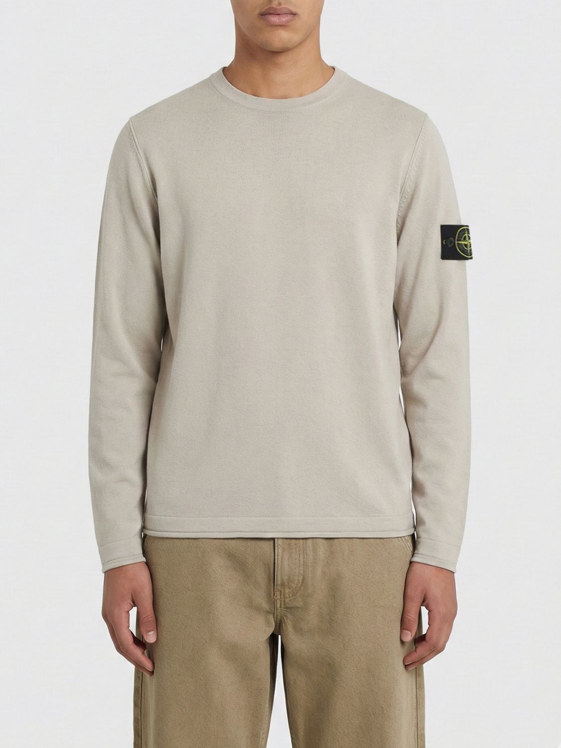 Stone Island Stone Island Sweater Men Beige Size US XL / EU 56 / 4 - 1 Thumbnail
