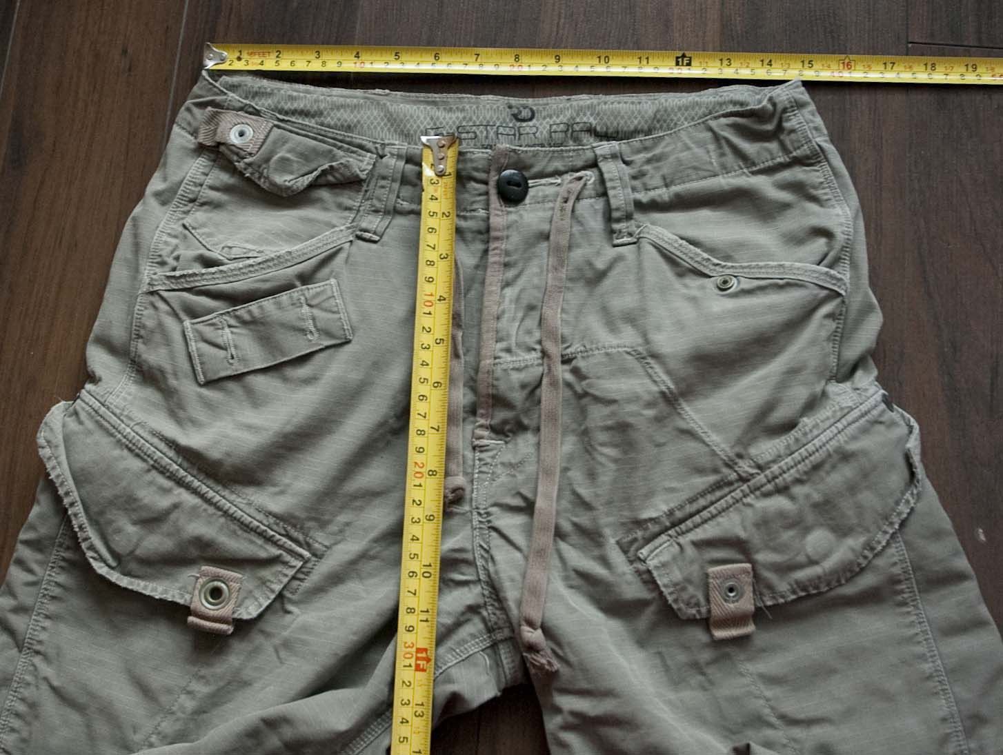 G-Star G Star Shorts Pants Cargo Distressed Size 29 Size US 29 - 5 Thumbnail