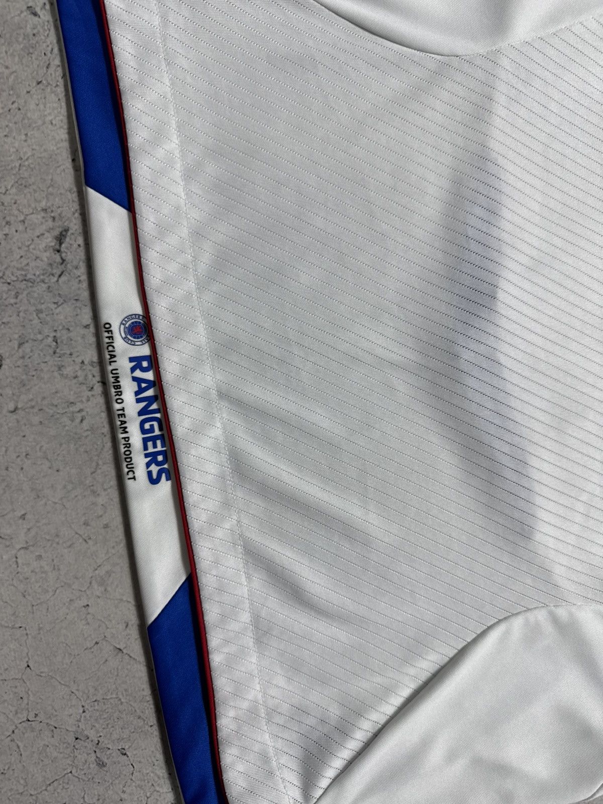Umbro Umbro Glasgow Rangers 2008/2009 Vintage Soccer Jersey Size US S / EU 44-46 / 1 - 4 Thumbnail