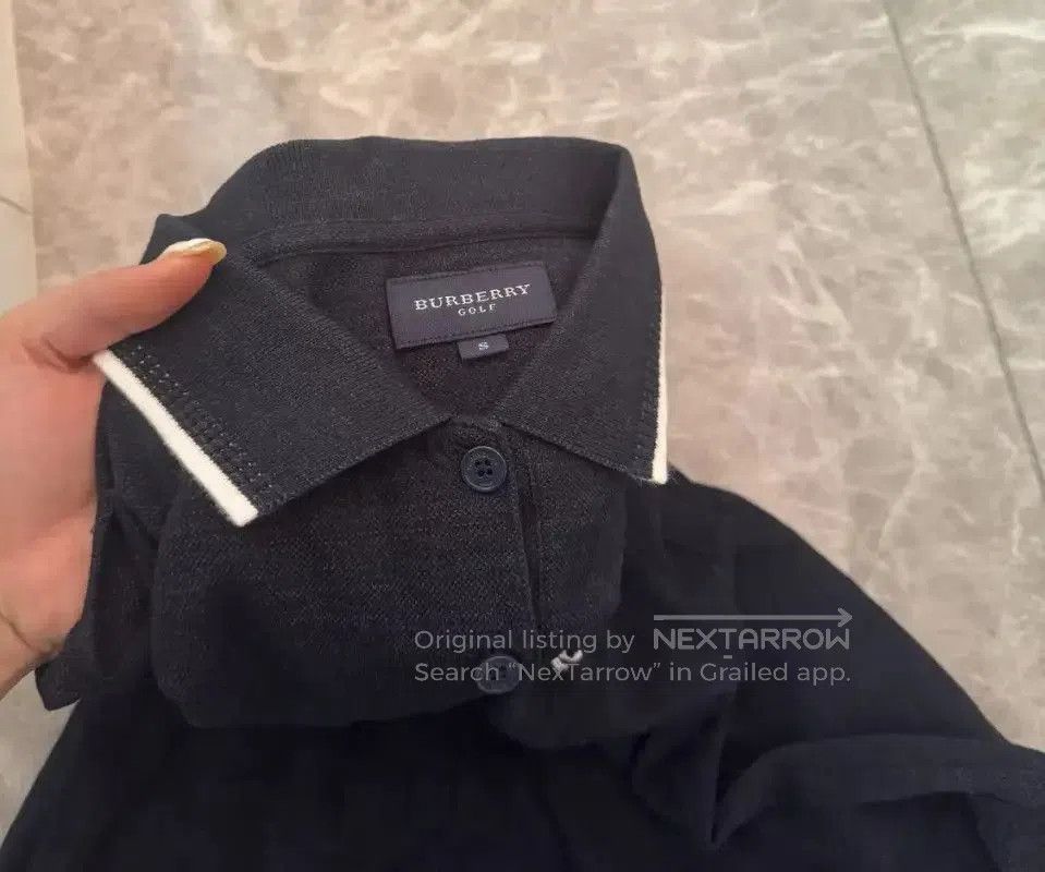 Burberry Burberry Black Cotton Short Sleeve Dress. Size S / US 4 / IT 40 - 7 Thumbnail