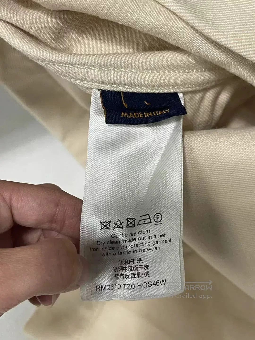Louis Vuitton Louis Vuitton White Monogram Denim Shirt. Size US L / EU 52-54 / 3 - 6 Thumbnail