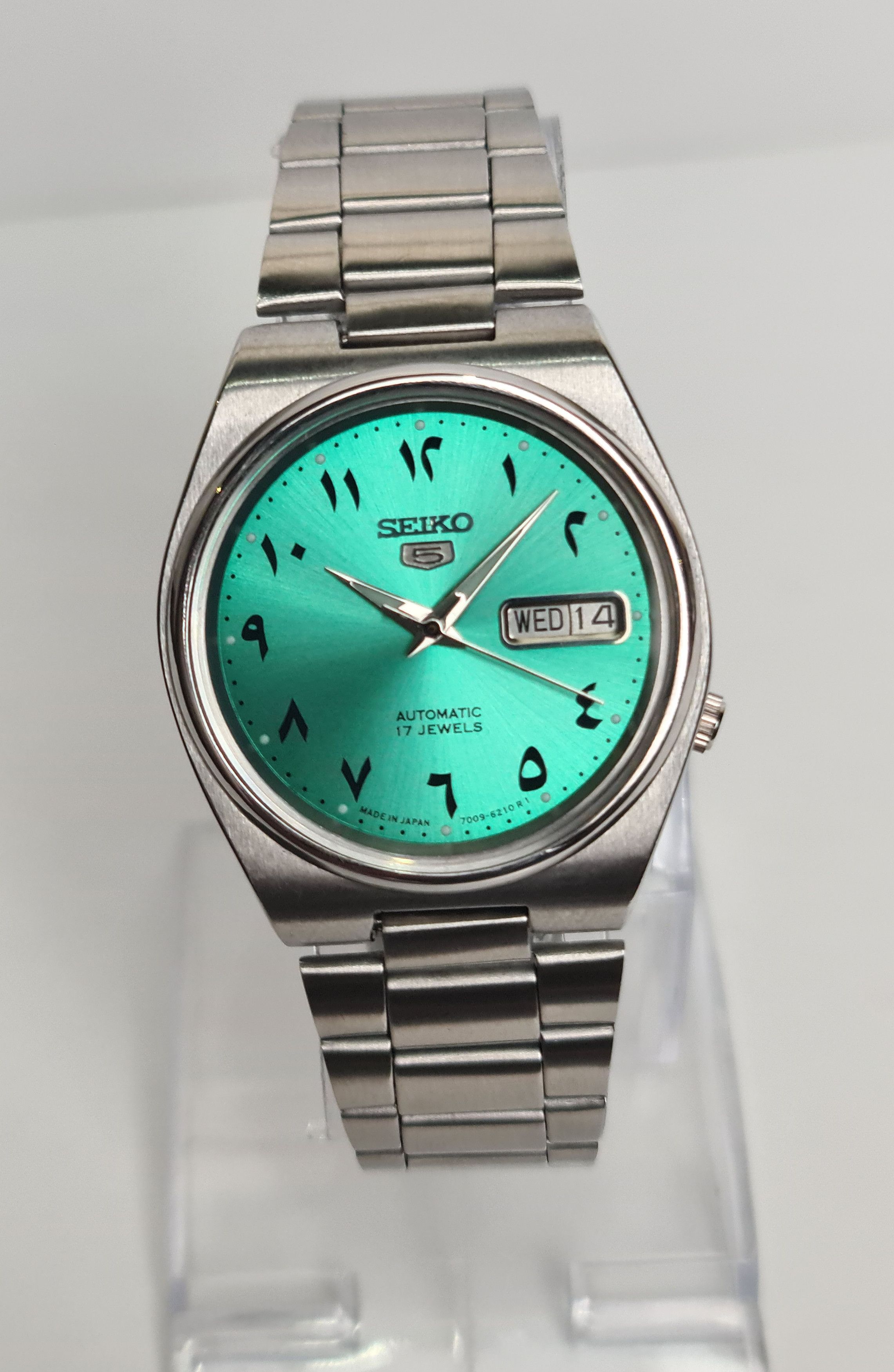 Seiko Seiko 5 Automatic Wrist Watch 17Jewels Day/Date Japan Size 36 - 1 Thumbnail