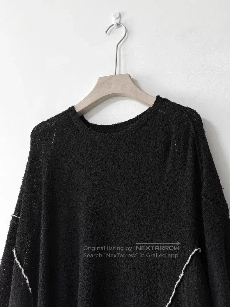 Yohji Yamamoto Yohji Yamamoto Asymmetrical grainy knitwear| Size US M / EU 48-50 / 2 - 4 Thumbnail