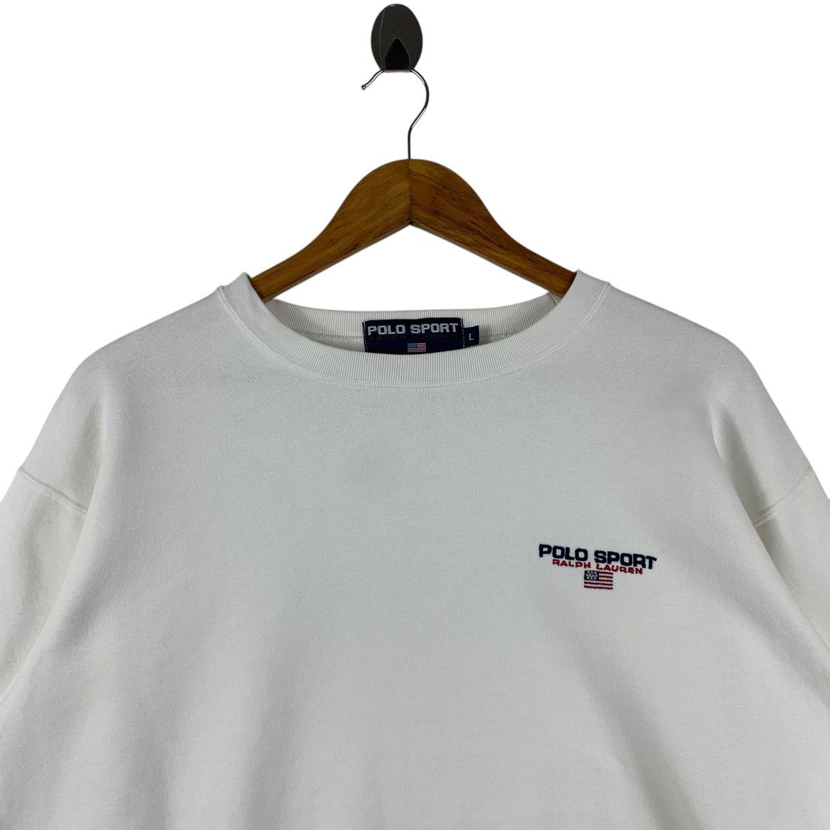 Polo Ralph Lauren × Vintage Vintage POLO SPORT by POLO RALPH LAUREN sweatshirt Size US L / EU 52-54 / 3 - 2 Thumbnail