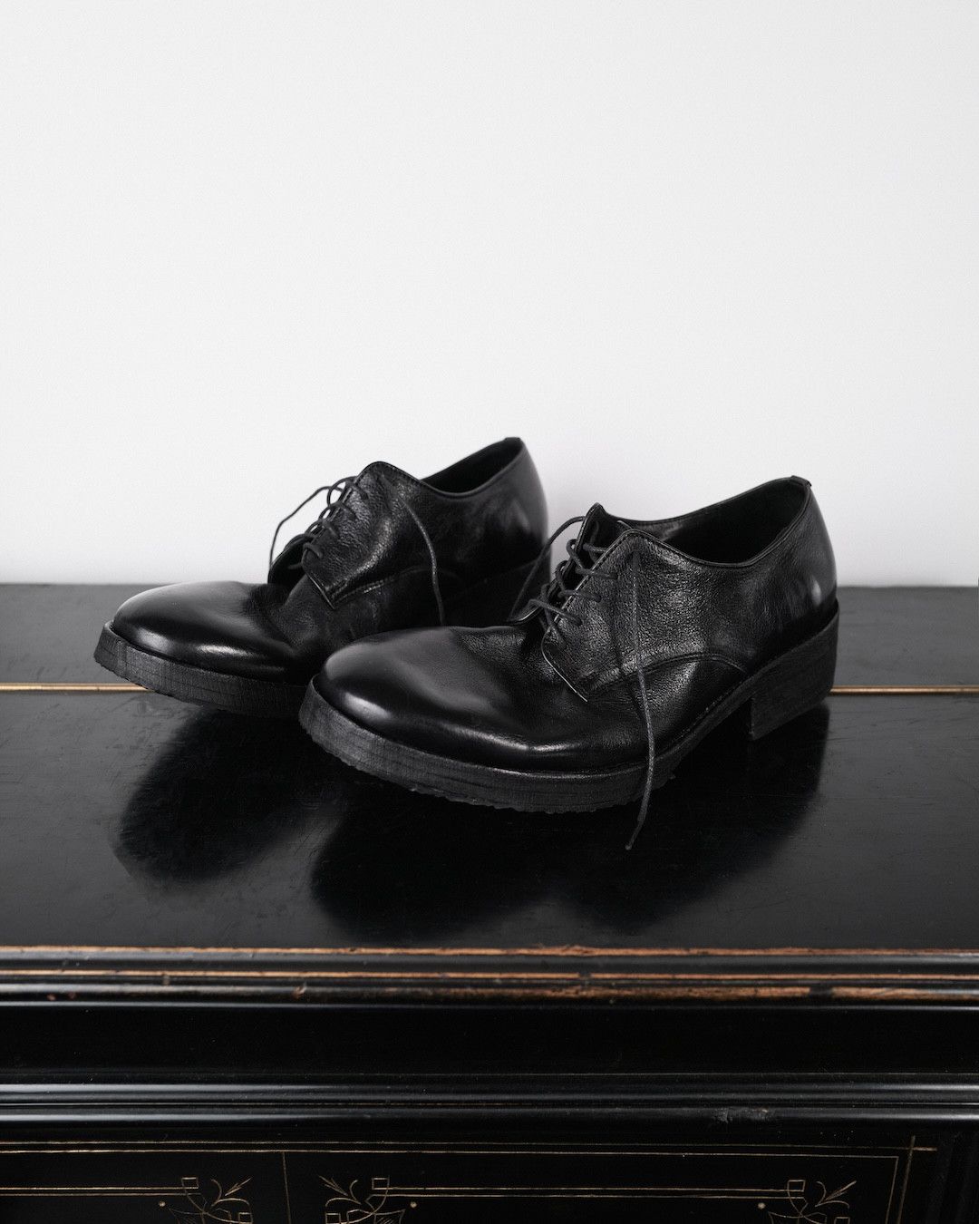 NKTRMNV BOVINE LEATHER DERBY SHOES D-2S-BLS