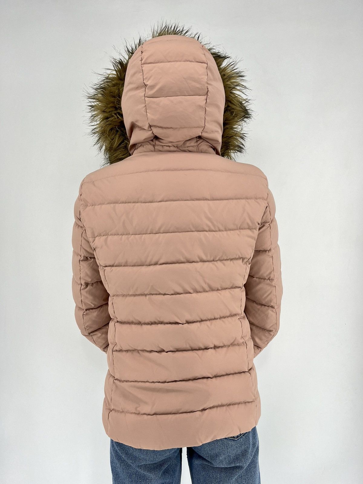 Tommy Hilfiger × Vintage Coat Tommy Hilfiger Casual Puffer Jacket With Zip Hoodie Y2k Size M / US 6-8 / IT 42-44 - 6 Thumbnail