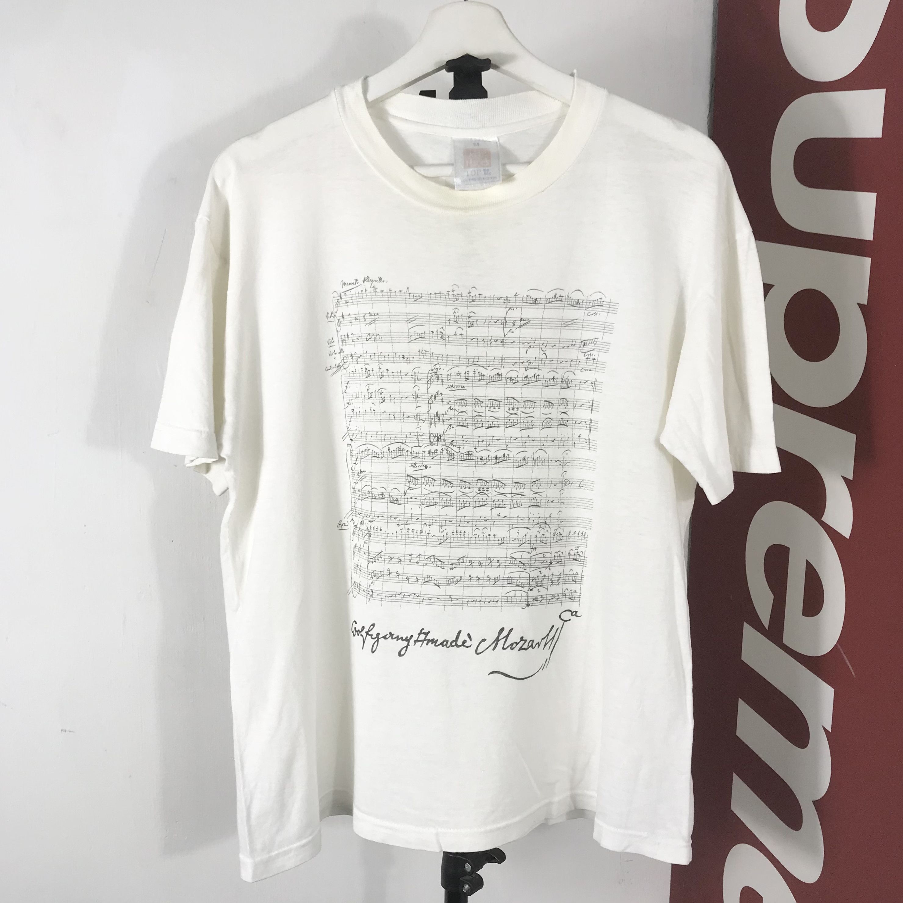 Arts & Science vintage mozart classical art moma single stitch tshirt Size US M / EU 48-50 / 2 - 1 Thumbnail