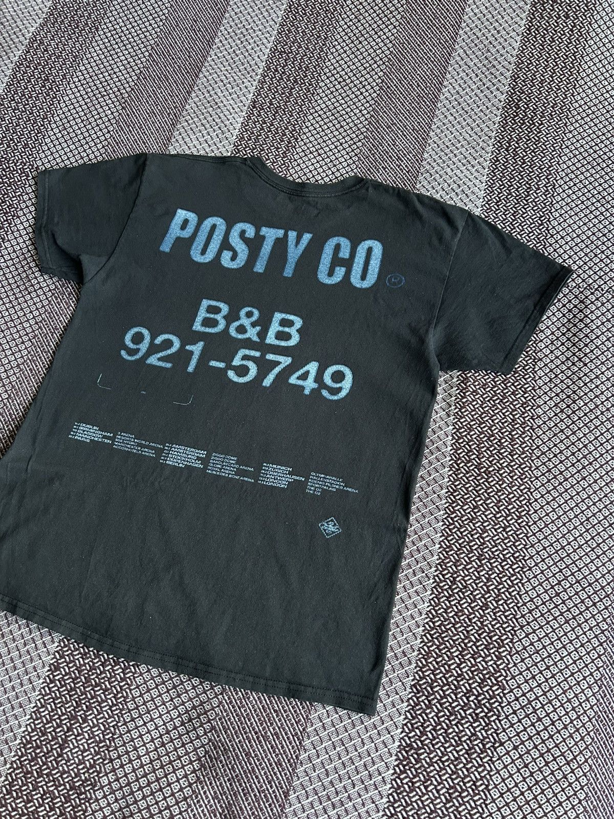 POST&CO Vintage Post Malone Merch Tour T-shirt Streetwear Size Large Size US L / EU 52-54 / 3 - 2 Thumbnail