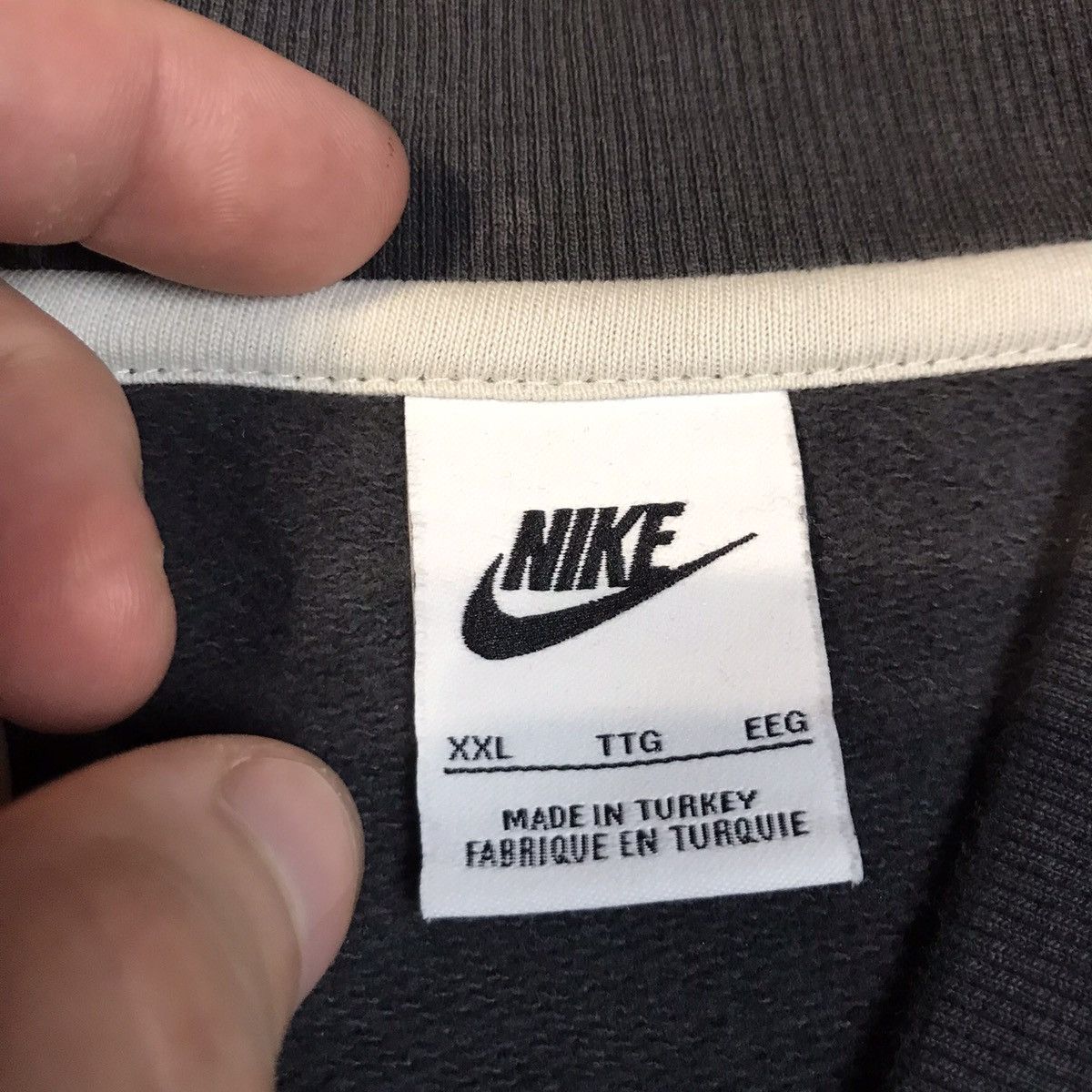 Nike × Vintage NIKE Big boy DRILL BIG LOGO RARE Y2K VINTAGE BOMBER JACKET Size US XXL / EU 58 / 5 - 8 Thumbnail