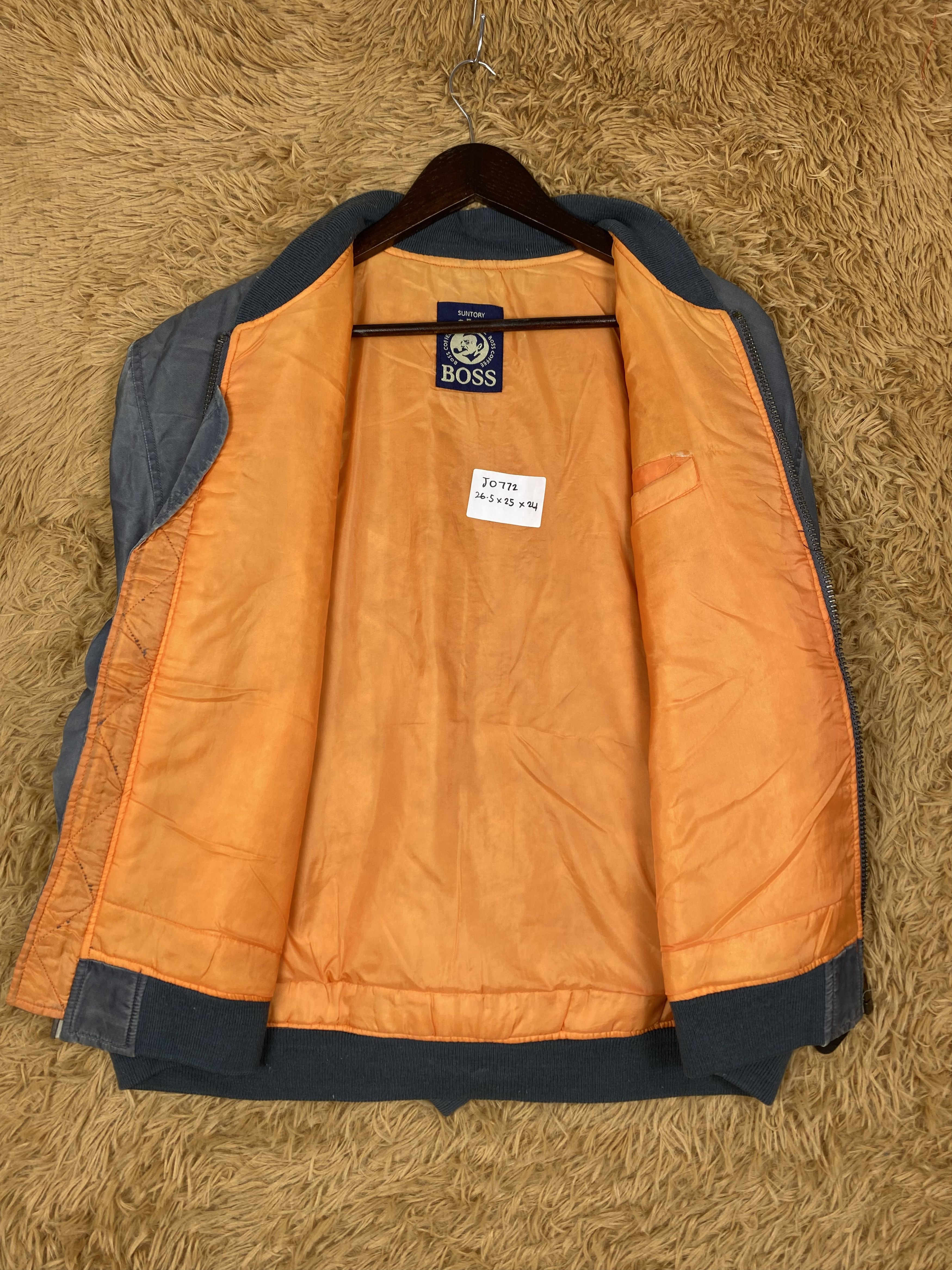 Japanese Brand Vintage Suntory Boss Coffee Bombers Jacket DJ0772 Size US M / EU 48-50 / 2 - 6 Thumbnail