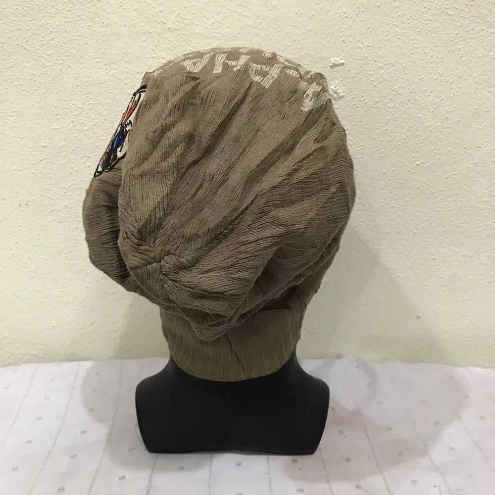 Alpha Industries × Vintage Alpha Industries Overprint Beanie Hat Size ONE SIZE - 8 Thumbnail