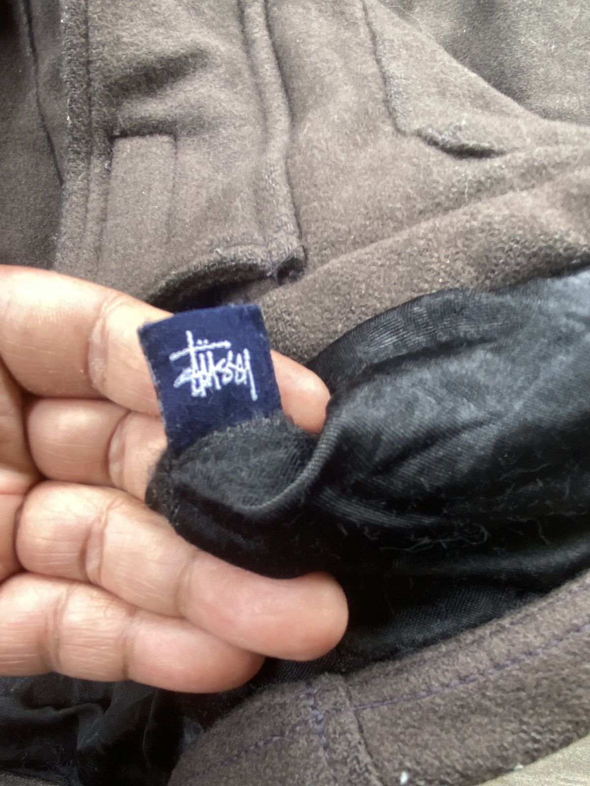 Stussy VINTAGE STUSSY N.Y.L.T.L.A WOOL HOODED JACKET Size US XL / EU 56 / 4 - 20 Thumbnail