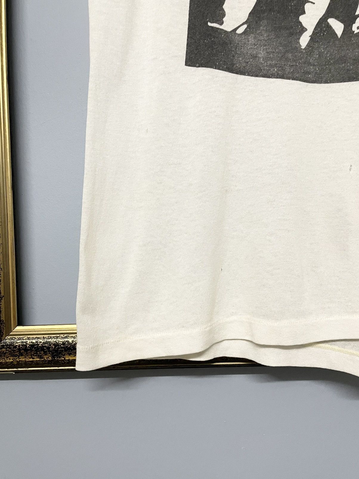 Vintage Vintage 80s New Order Post Punk Single Stitch Rare Find Tee Size US M / EU 48-50 / 2 - 6 Thumbnail