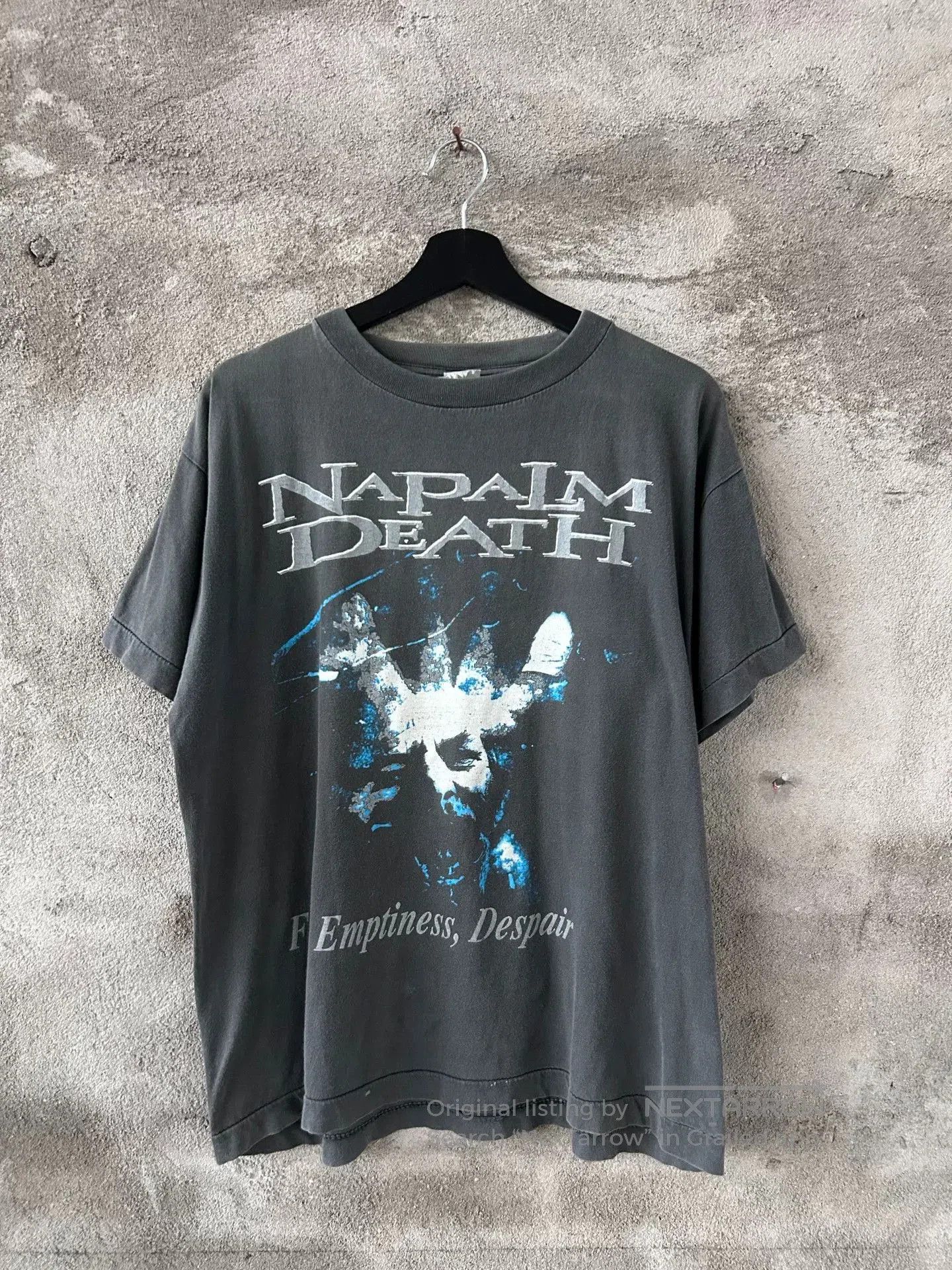 Vintage Vintage 90s Napalm Death T. Size US M / EU 48-50 / 2 - 2 Thumbnail
