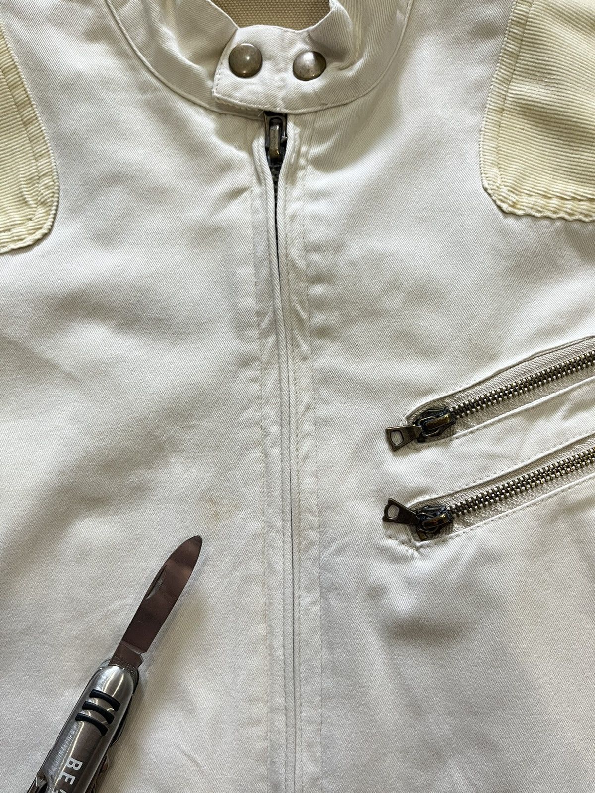 General Research ss04 general research silver stone multipocket riding jacket Size US L / EU 52-54 / 3 - 9 Thumbnail