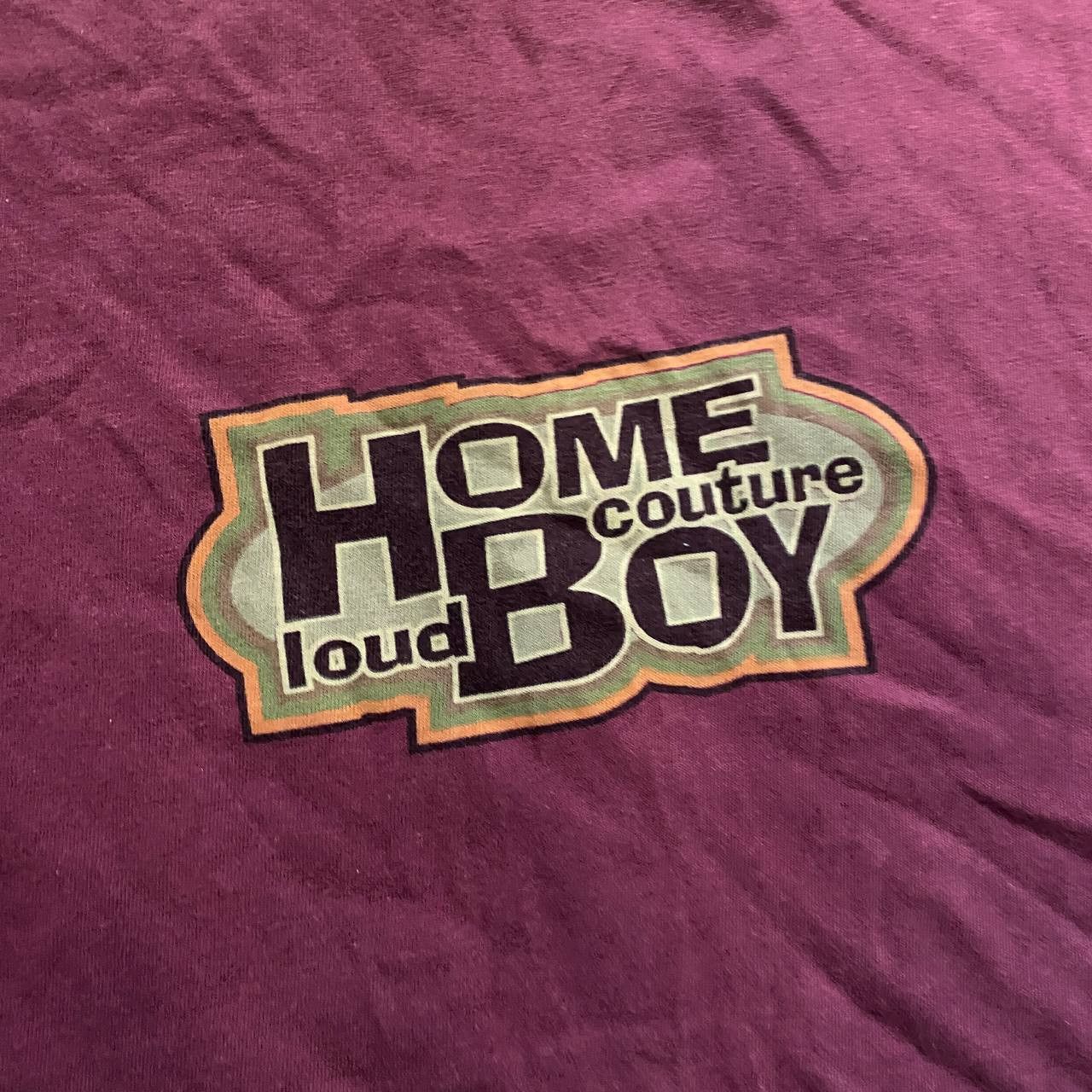 HOMME BOY CO. VINTAGE 90S HOME BOY LOUD COUTURE AMAZING FADED RARE TEE Size US XXL / EU 58 / 5 - 4 Thumbnail