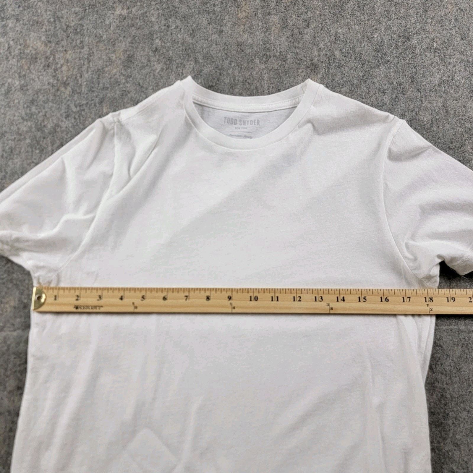 Todd Snyder Todd Snyder Made USA Premium Jersey T-Shirt Short Sleeve Size US S / EU 44-46 / 1 - 4 Thumbnail