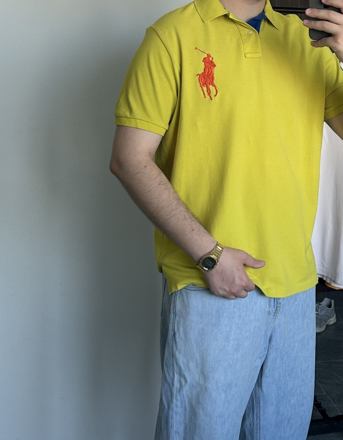 Polo Ralph Lauren Vintage polo Ralph Lauren tee shirt big logo large men’s PRL Size US L / EU 52-54 / 3 - 1 Thumbnail