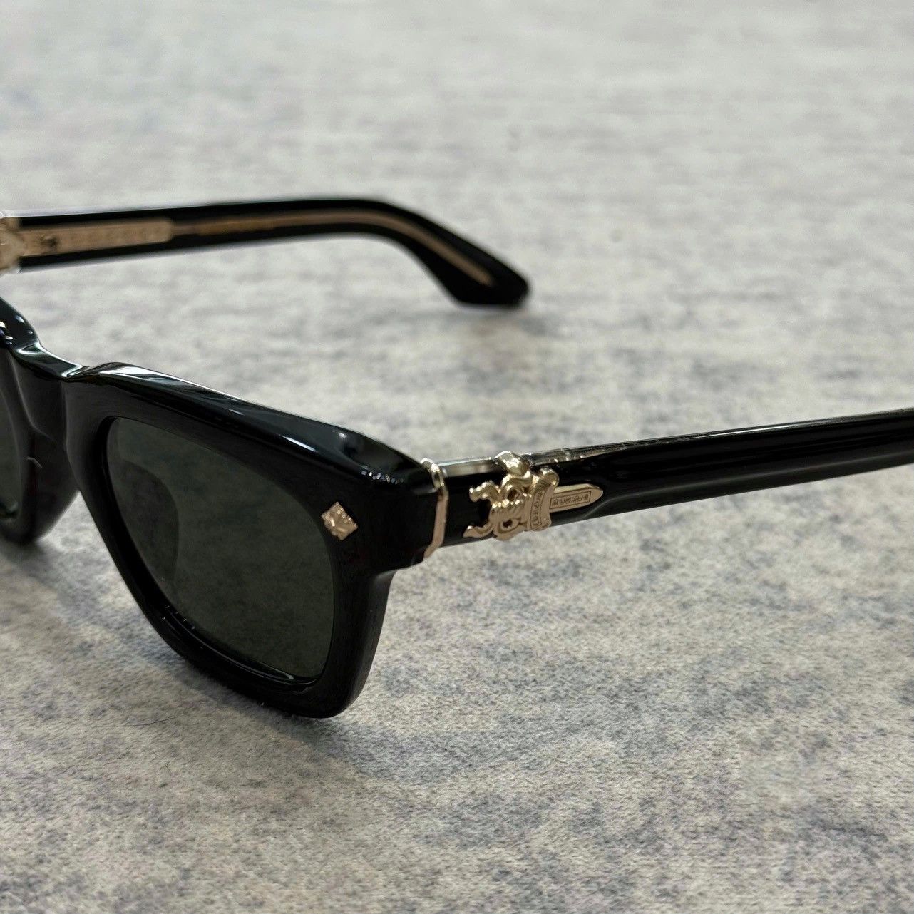 Chrome Hearts CHROME HEARTS DONNYSOFFERGISMS BLACK/18KGP Size ONE SIZE - 2 Thumbnail