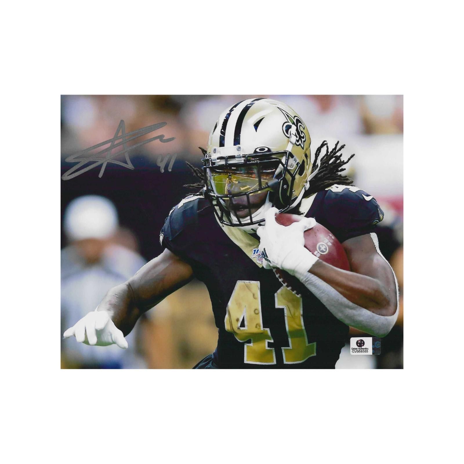 Other Alvin Kamara Saints Signed 8x10 Photo coa W/Frame Size ONE SIZE - 3 Thumbnail
