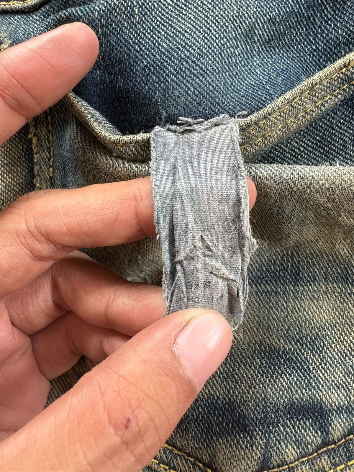 Denime Vintage Japanese Denime Rusty Mud Wash Baggy Jeans Size US 34 / EU 50 - 9 Thumbnail