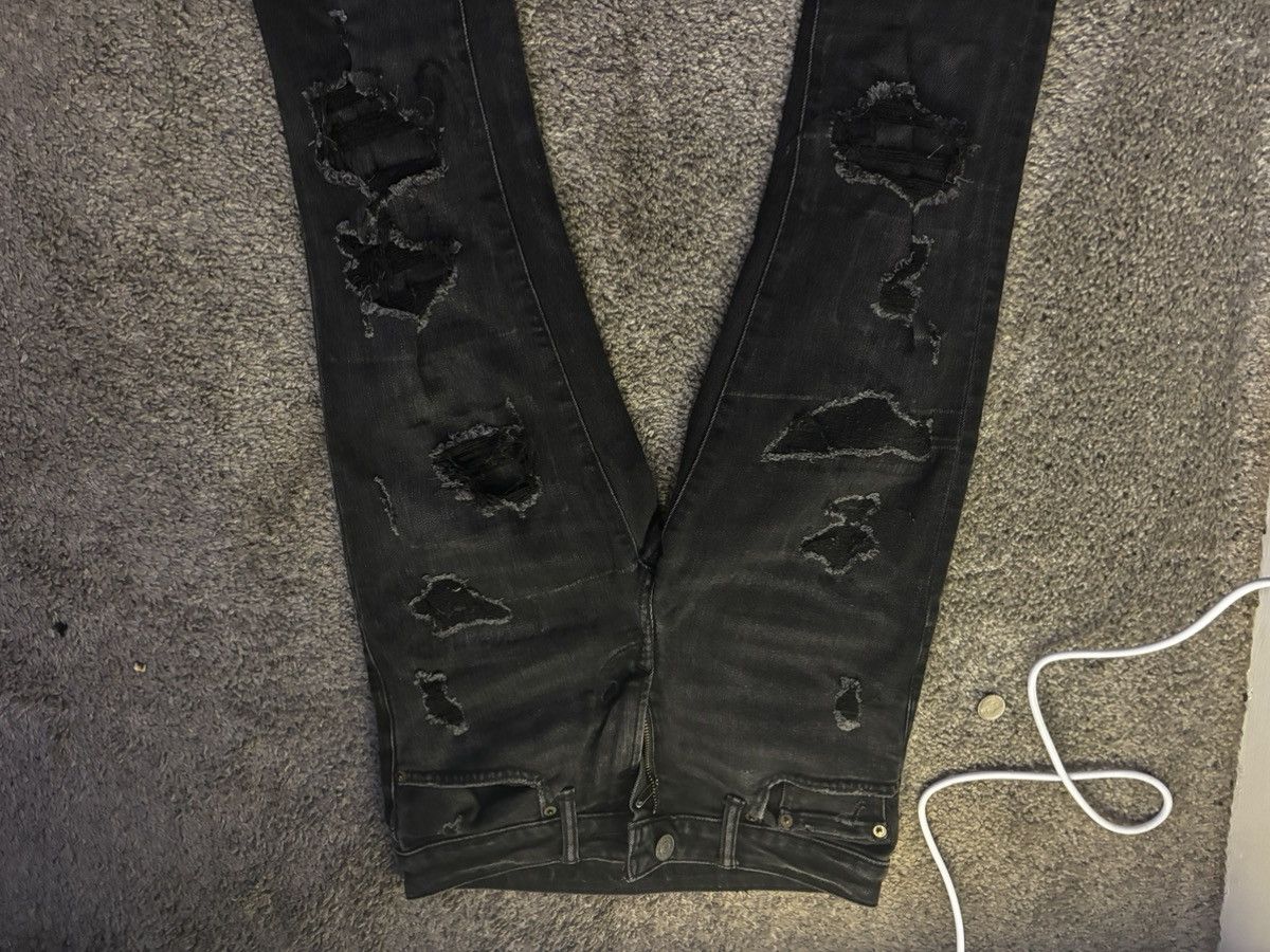 American Eagle Outfitters AE AirFlex+ Ripped Slim Jean Size US 30 / EU 46 - 5 Thumbnail