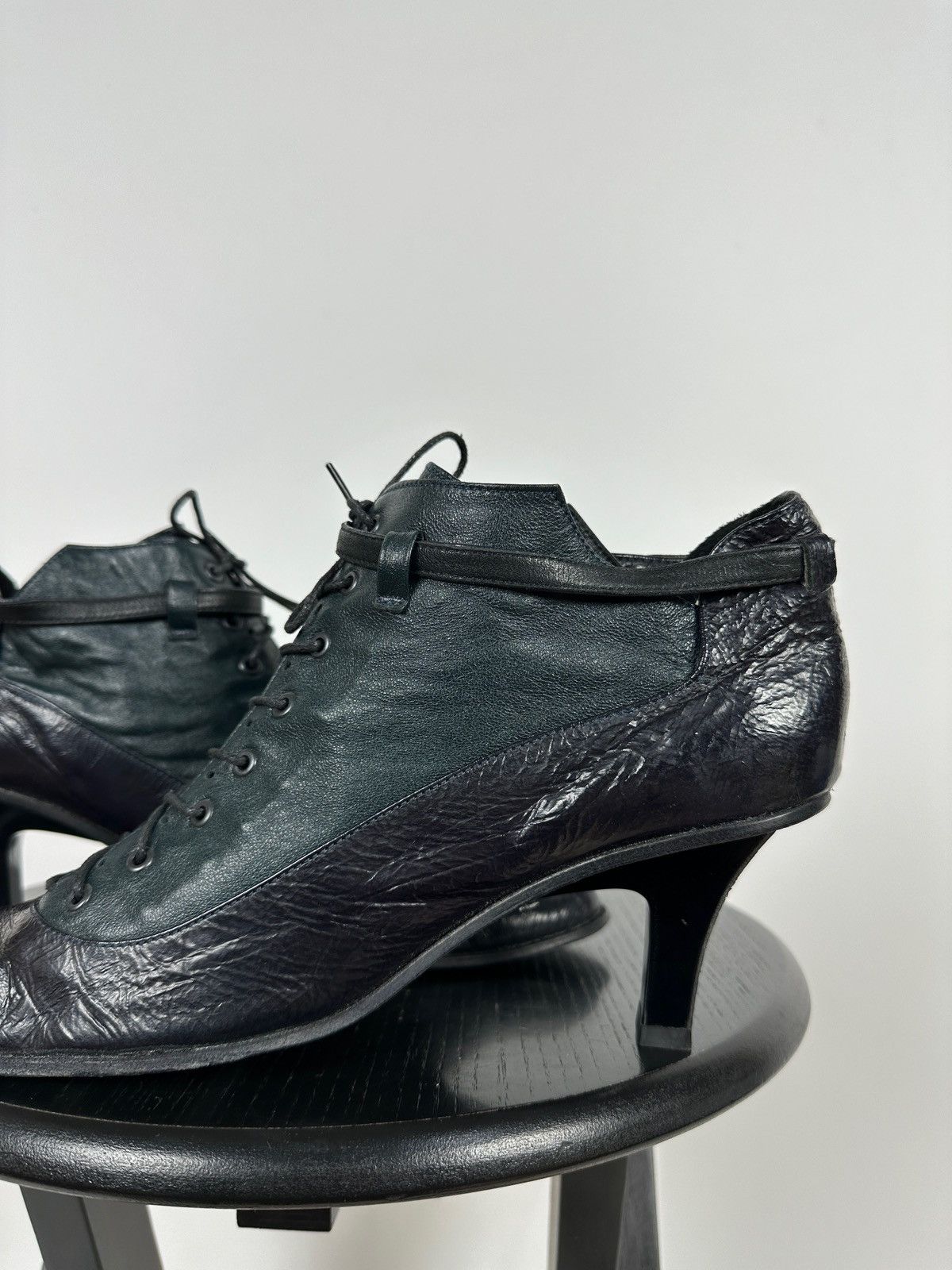 Marithe + Francois Girbaud Vintage Marithe Francois Girbaud Lace Up Ankle Boots Size US 10 / IT 40 - 18 Thumbnail
