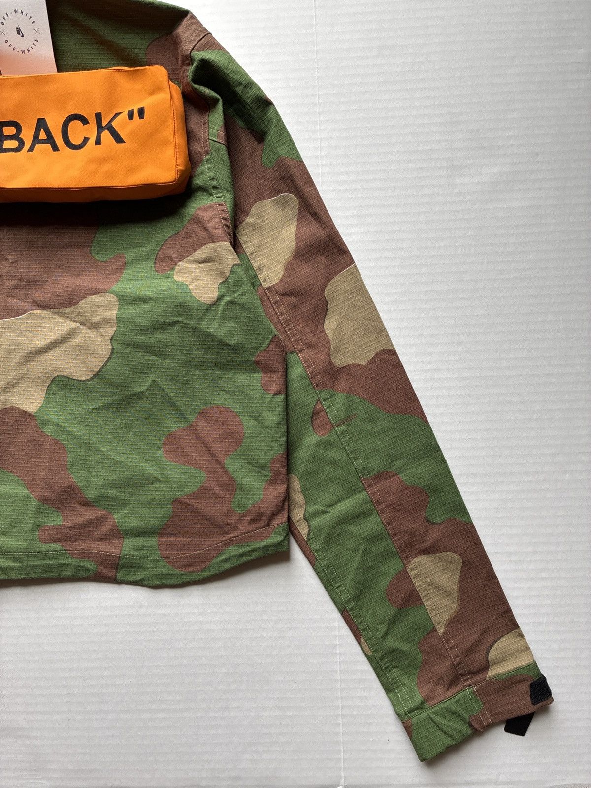 Nike × Off-White Nike x Off-White Women NRG Camo Jacket Sz M Size M / US 6-8 / IT 42-44 - 6 Thumbnail