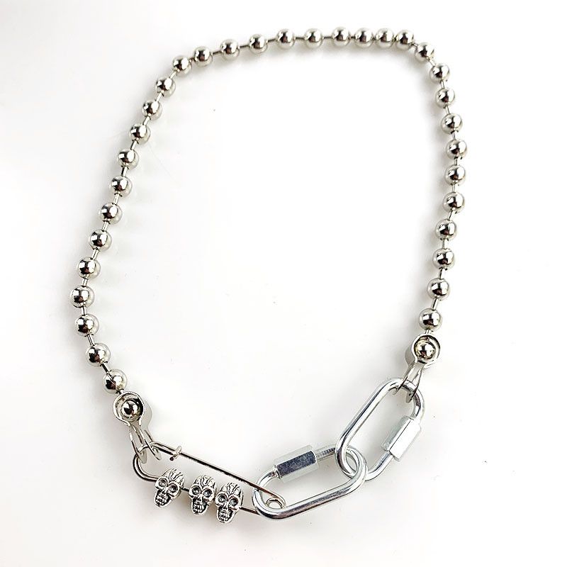 Jewelry × Other Punk Pin Lock Clavicle Necklace Size ONE SIZE - 2 Thumbnail