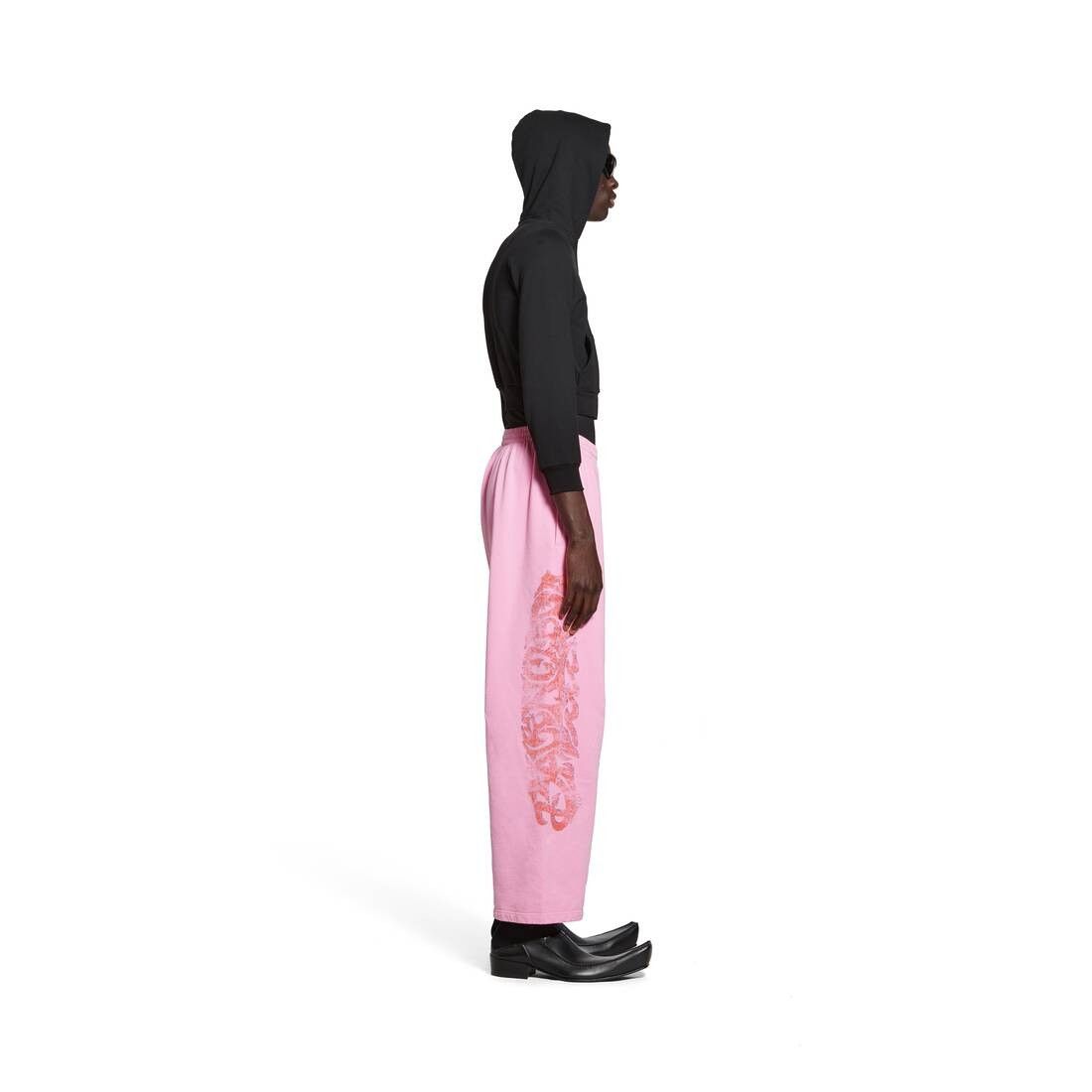 Balenciaga o1tr1nto0725 Offshore Baggy Sweatpants & Joggers in Pink Size US 32 / EU 48 - 3 Thumbnail