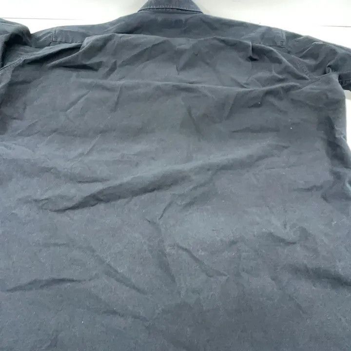 Balenciaga Balenciaga Balenciaga Black Logo Print Long Sleeve Shirt - Size US S / EU 44-46 / 1 - 9 Thumbnail