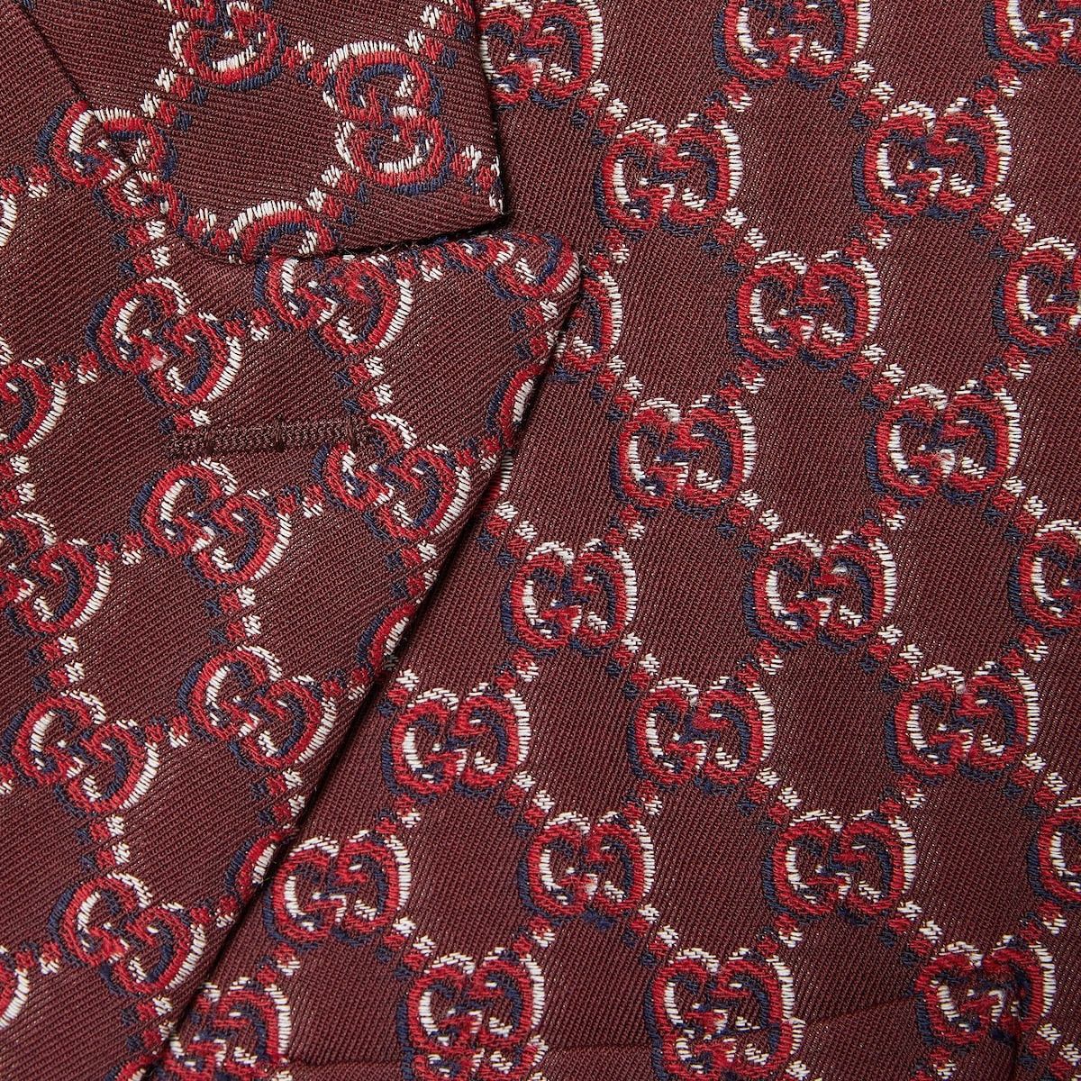 Gucci o1loc1c1125 792325 Wool Jacket With GG Shadow in Multicolor Size US M / EU 48-50 / 2 - 8 Thumbnail