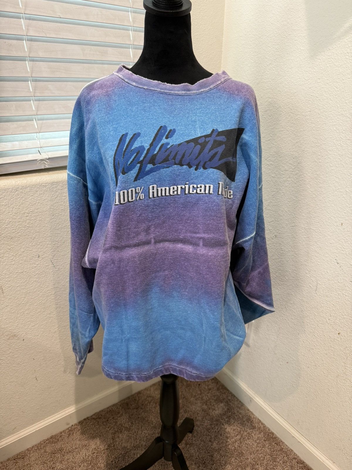Vintage Vintage no limits bodybuilding America oversized long sleeve Size US XXL / EU 58 / 5 - 1 Thumbnail