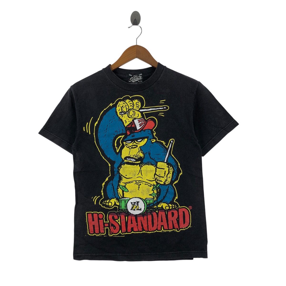 Vintage Vintage HI-STANDARD SKATEBOARD Skateboarding Faded T-Shirt Size US S / EU 44-46 / 1 - 1 Thumbnail
