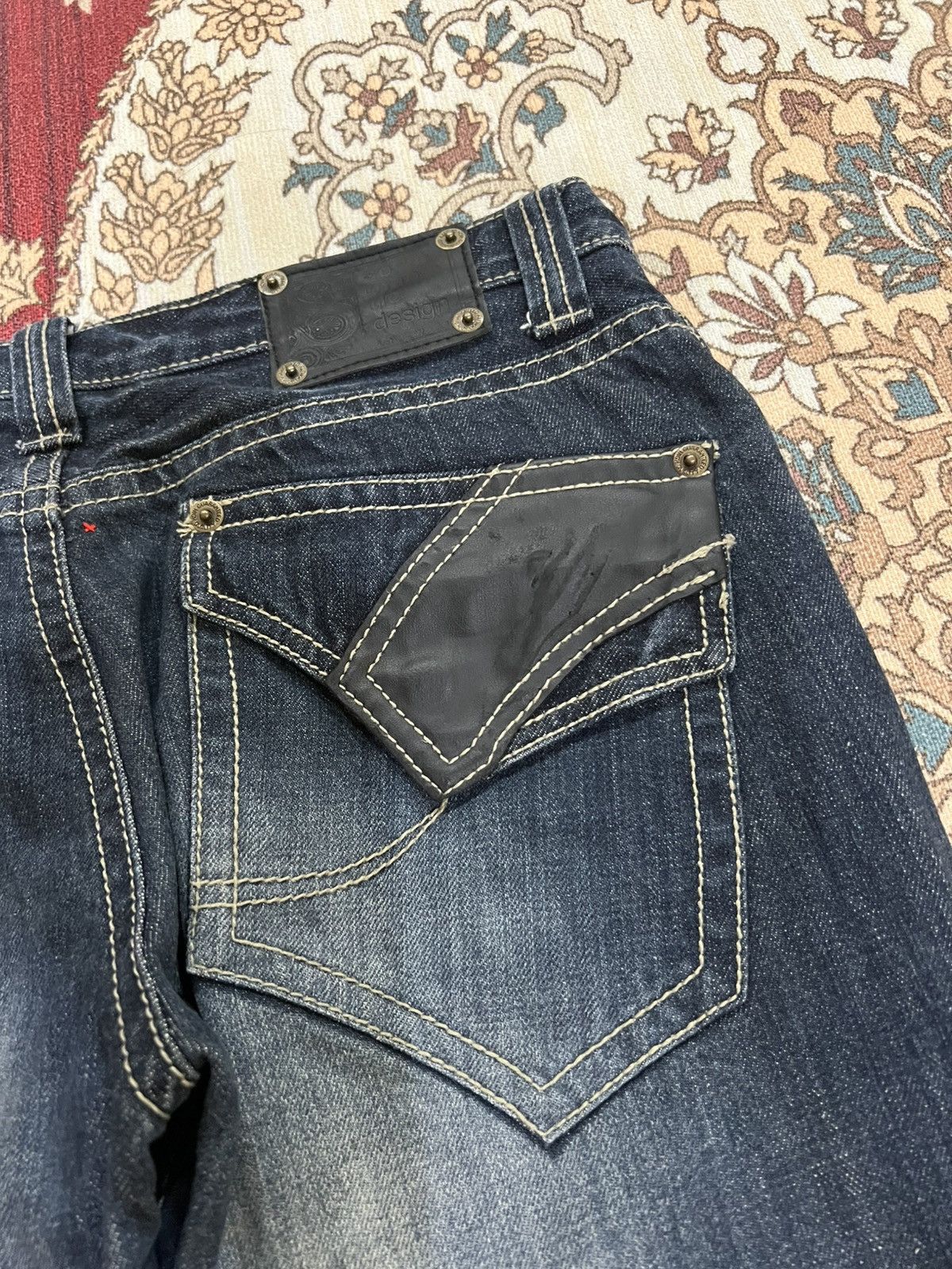 semanticdesign 💥Flare💥Vintage Semantic Designs Flare Denim Jean Size US 32 / EU 48 - 15 Thumbnail