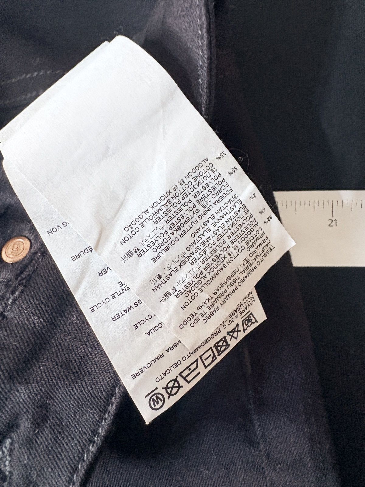 MM6 Maison Margiela x MM6 Strechtable Blackout Pants for Her Size 26" / US 2 / IT 38 - 13 Thumbnail