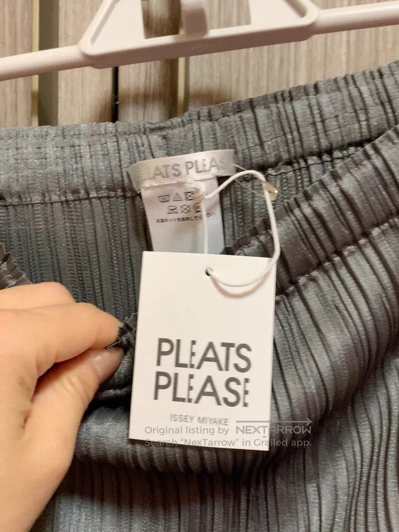 Issey Miyake Issey Miyake size:3 Gray Long Pants Size 22" - 4 Thumbnail