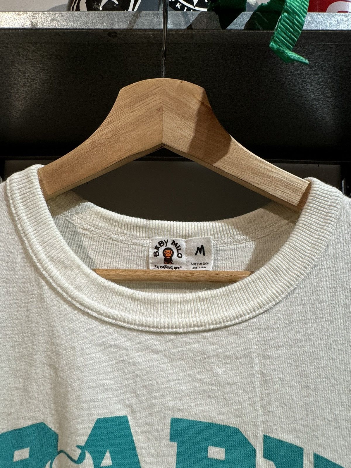 Bape Vintage 2006 Baby Milo Liberty White Tee Size US M / EU 48-50 / 2 - 3 Thumbnail