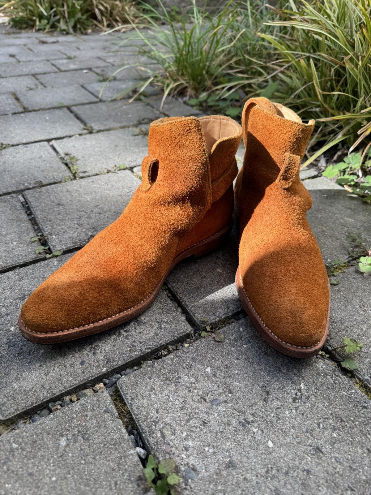 Other Wan Er Kudu Suede Jodhpur Boots – Size 41 Size US 8 / EU 41 - 1 Thumbnail