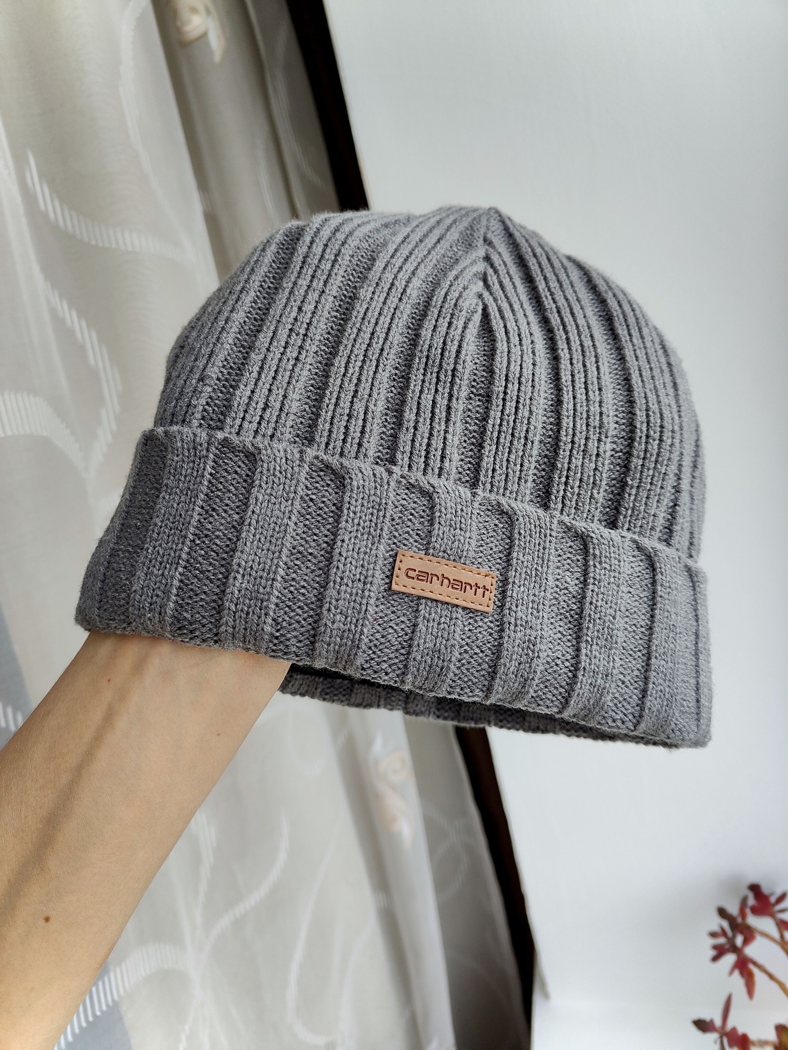 Carhartt Carhartt beanie knitted hat fleece lining inside Size ONE SIZE - 1 Thumbnail