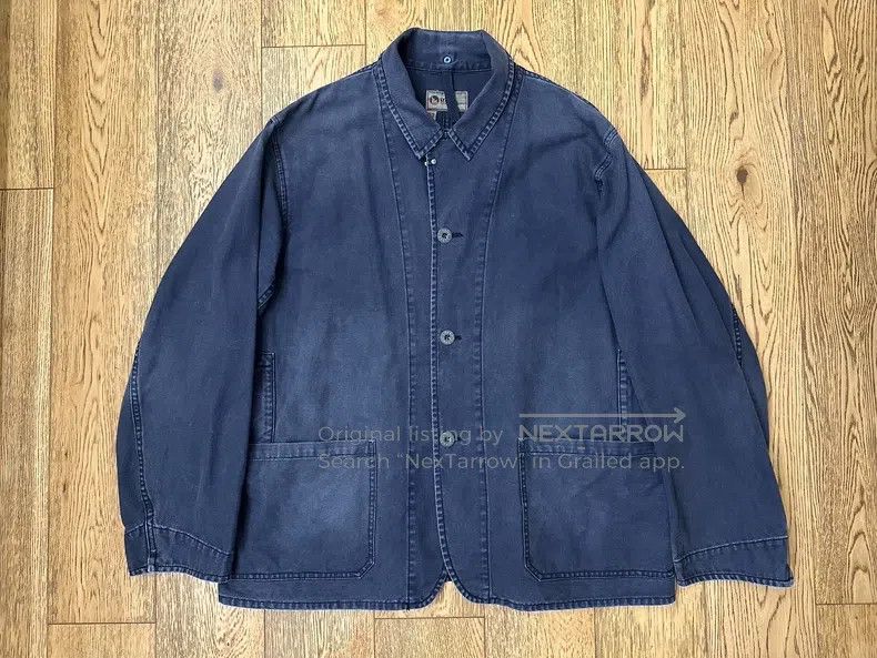 Nigel Cabourn Nigel Cabourn Blue-gray jacket Size US XL / EU 56 / 4 - 1 Thumbnail