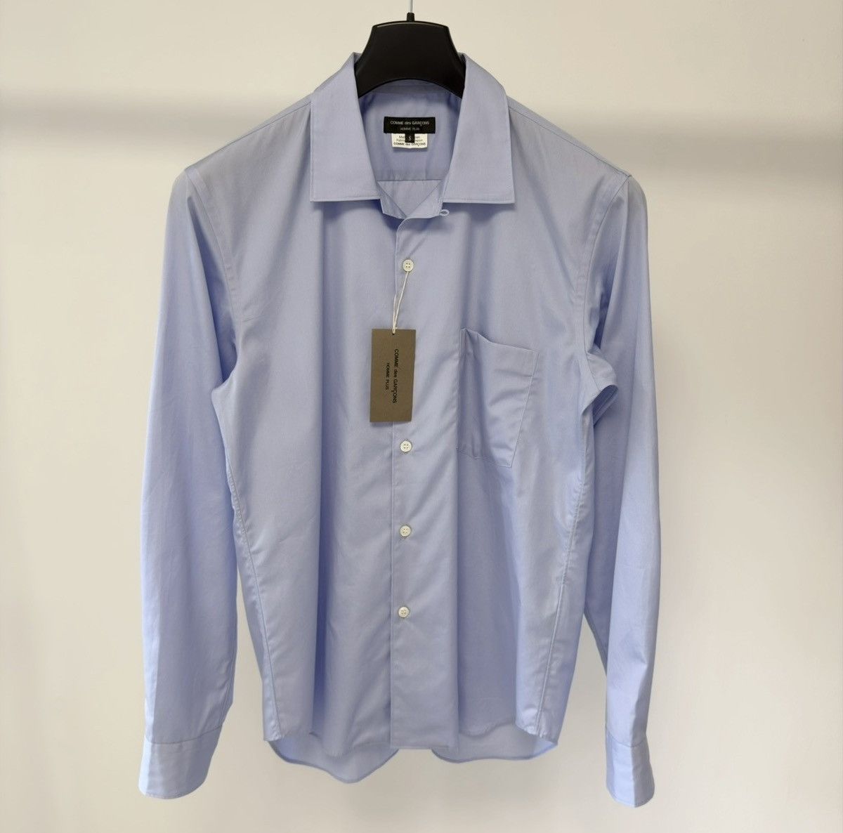 Comme des Garcons S/S 17 ‘Violet Blue’ Long Sleeve Shirt Size US S / EU 44-46 / 1 - 1 Thumbnail