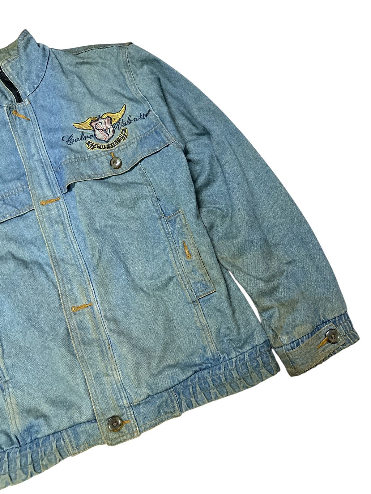Kapital Distress Harrinton Jacket Carlo Valentino . Size US XL / EU 56 / 4 - 3 Thumbnail