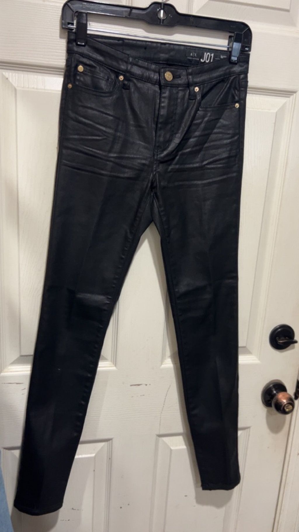 Armani Exchange Women's Armani Exchange Black Super Skinny Jeans Size 26 Jo1 Size 26" / US 2 / IT 38 - 1 Thumbnail