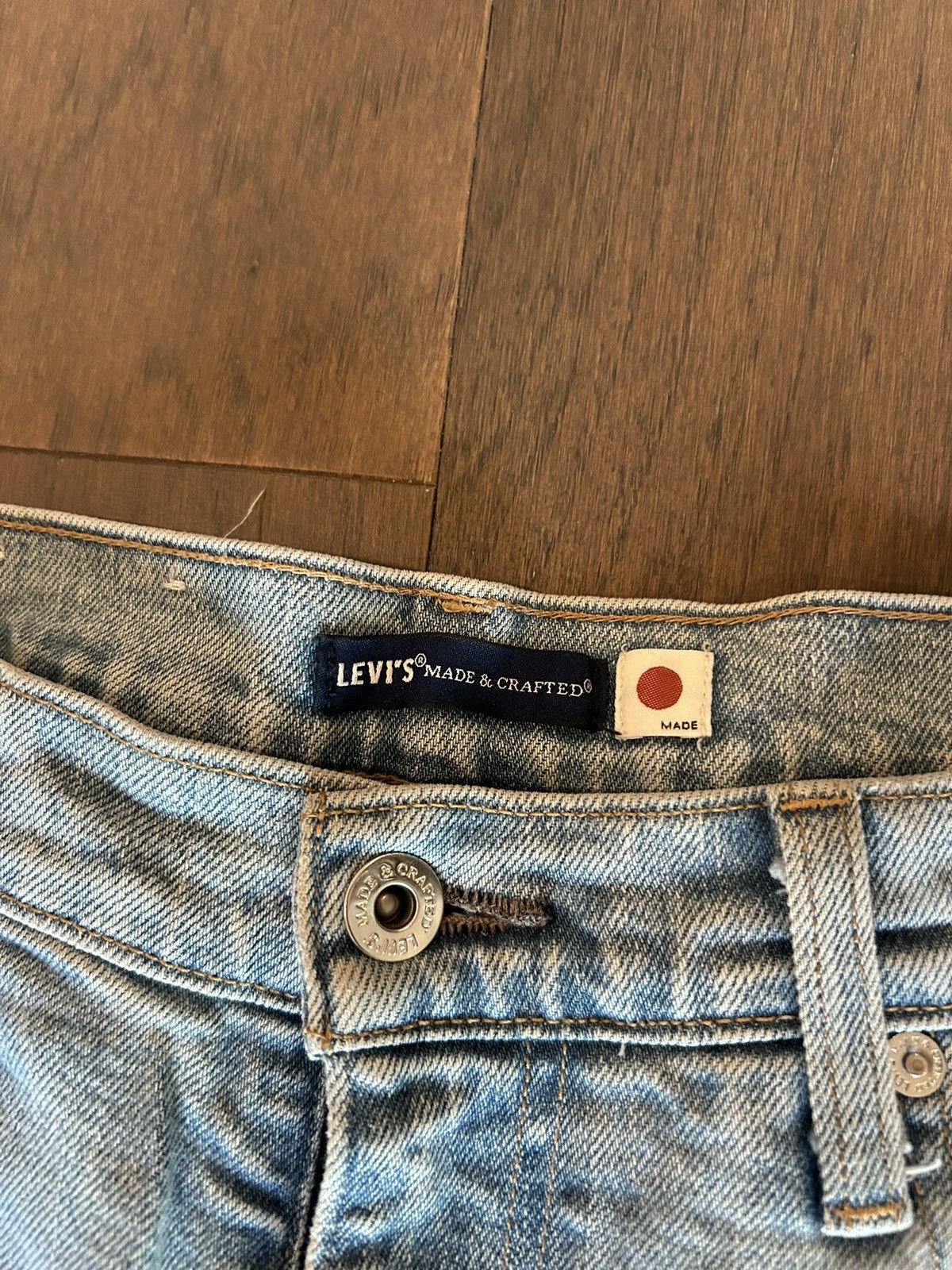 Levi's Made & Crafted Japanese Made x Levi’s Colored Patchwork Size US 33 - 2 Thumbnail