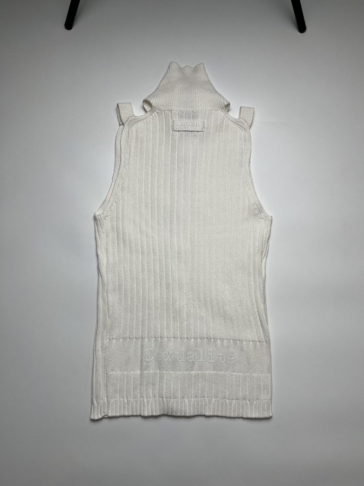 Jean Paul Gaultier Jean Paul Gaultier Sexualite Cardigan Sleeveless Zip Up Size M / US 6-8 / IT 42-44 - 2 Thumbnail